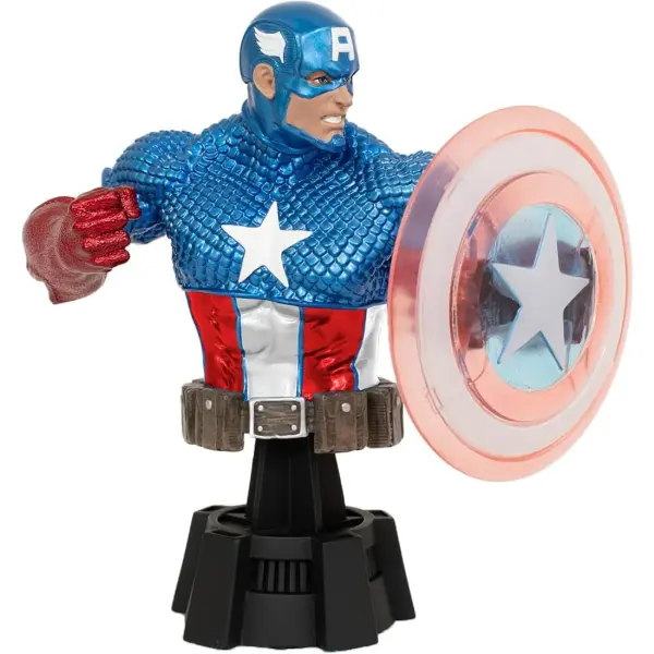 Buste de collection Captain America à l'échelle 1/7 en version comics