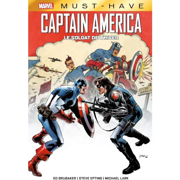 Album Best of Marvel : Captain America, Le Soldat de l'hiver par Ed Brubaker