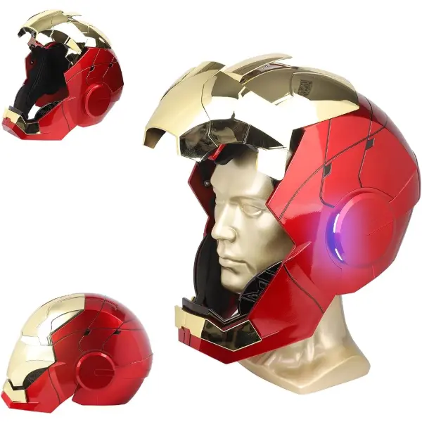 YONTYEQ Iron Hero MK 5 — Casque 1:1 à commande vocale et télécommande