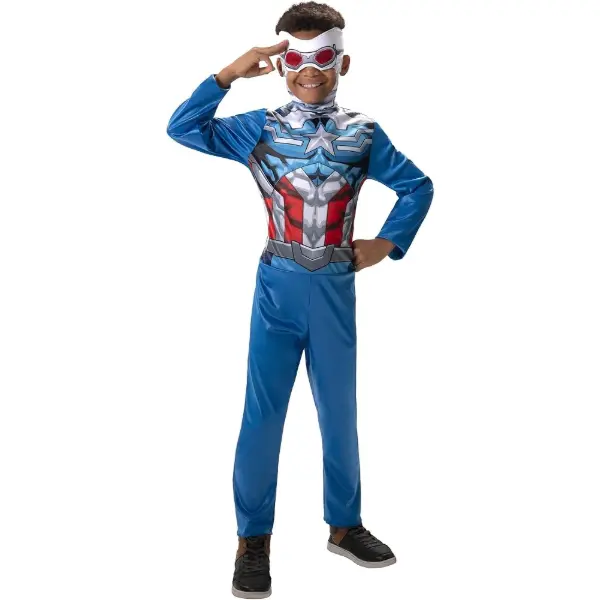 Costume enfant Jazwares de Captain America dans la version de Sam Wilson