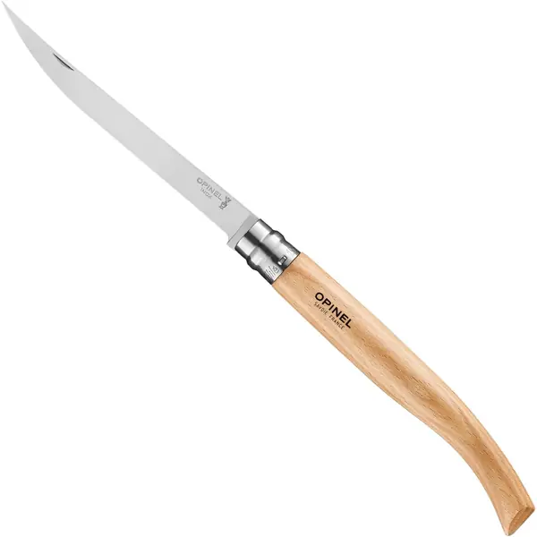 Couteau Opinel N12 a lame effilee avec manche en hetre