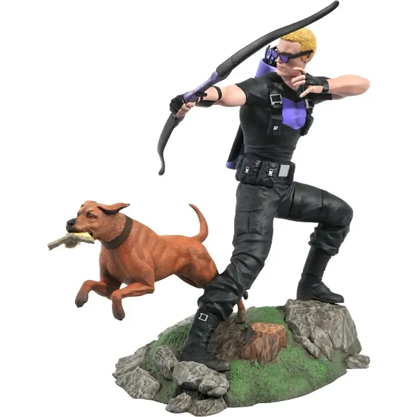 Diamond Select Toys — Marvel Gallery Hawkeye, PVC, 22,9 cm
