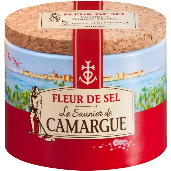 Fleur de sel de Camargue Le Saunier naturelle sans additifs