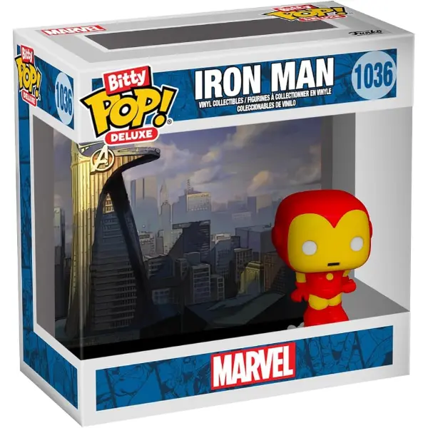 Funko Bitty Pop! Deluxe — Iron Man Avengers Tower