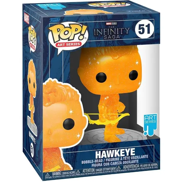 Funko Pop! Artist Series — Hawkeye, Marvel Infinity Saga — idée cadeau Avengers