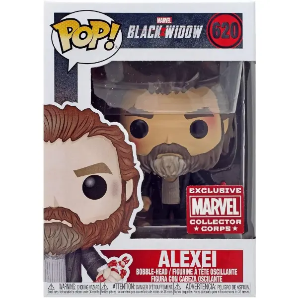 Funko Pop! Marvel — Black Widow #620 Alexei, exclusivité Marvel Collector Corps
