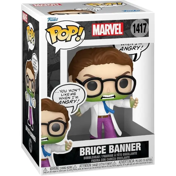 Funko Pop! — Bruce Banner / Hulk, Don't Make Me Angry