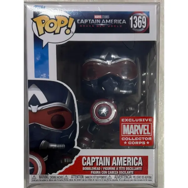 Figurine Funko Pop exclusive Collector Corps des 85 ans de Captain America