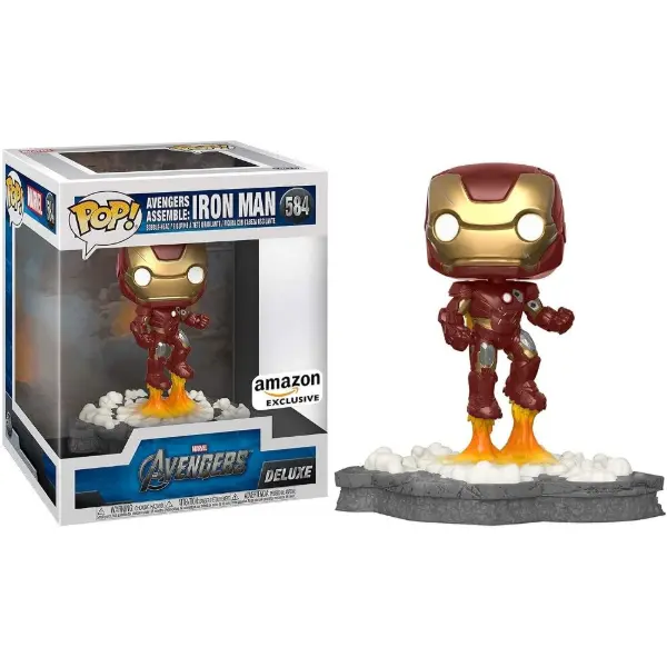 Funko POP! Deluxe Marvel Avengers — Iron Man (Assemble)