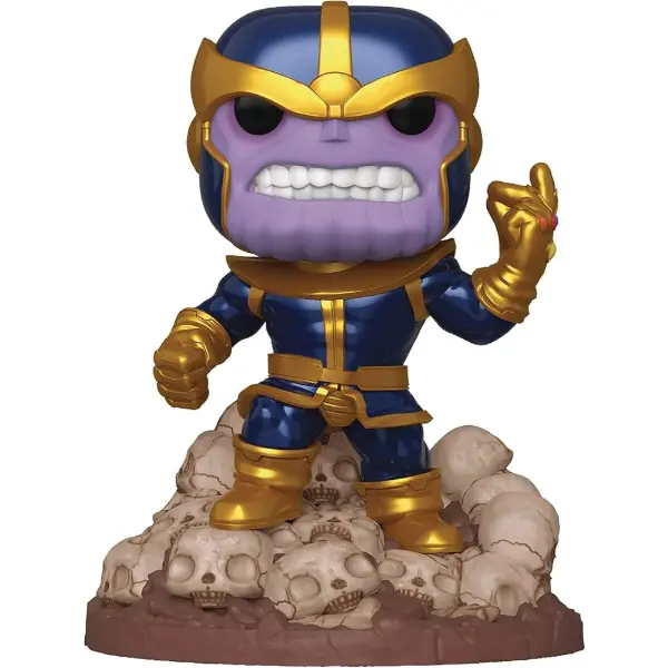 Funko Pop! Deluxe — Thanos Snap PX, 15,2 cm — idée cadeau Avengers