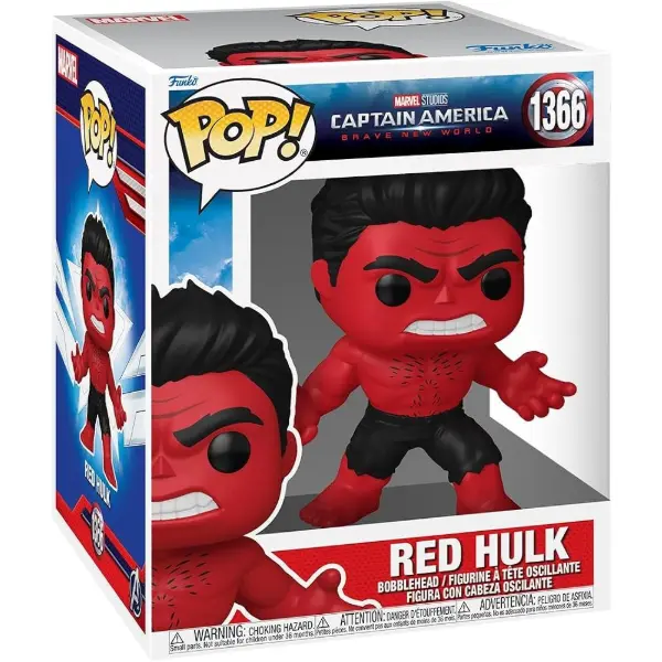 Funko Pop! Super — Red Hulk, Brave New World