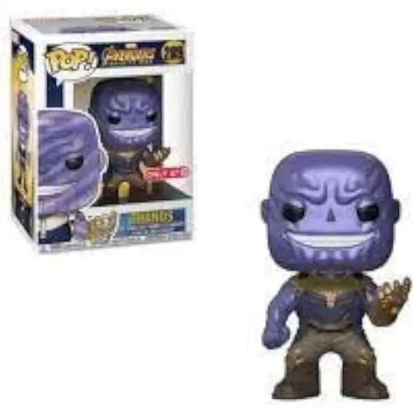 Funko Pop! Marvel Avengers 289 — Thanos Metallic, Special Edition — idée cadeau Avengers