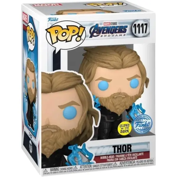 Funko Pop! Thor avec effet de foudre phosphorescent en édition spéciale