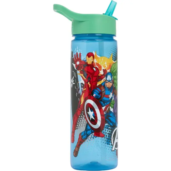 Marvel Avengers — Gourde enfant à couvercle rabattable — idée cadeau Avengers