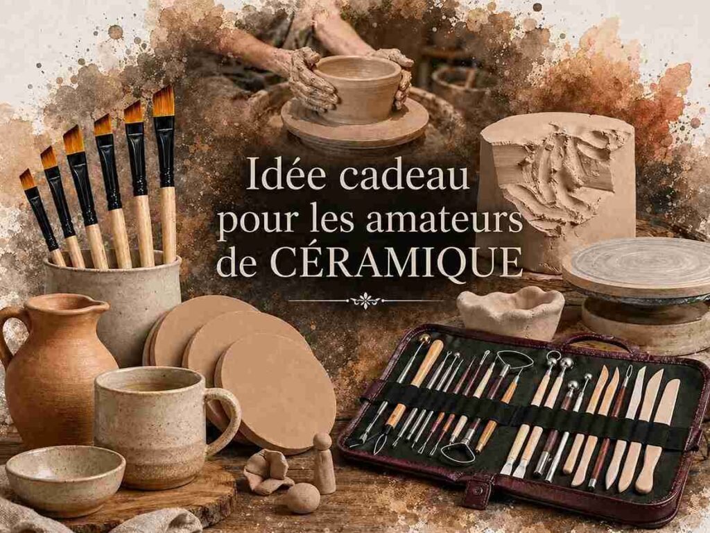 Cadeaux pour les Amoureux de la Céramique : 53 Idées d&rsquo;Argiles, Tours, Émaux et Kits