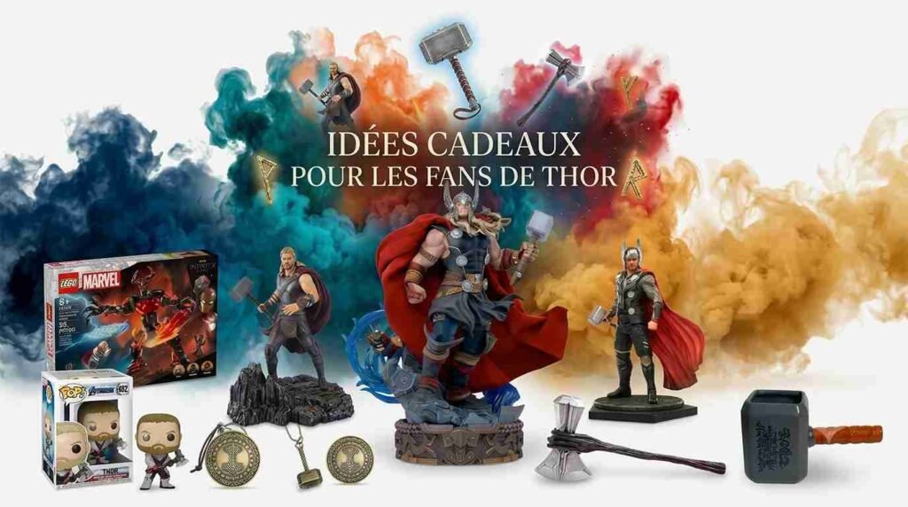 Cadeaux Thor : 67 idées de Mjolnir, statues, Funko, LEGO et déguisements