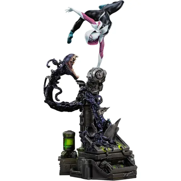 Iron Studios — Ghost Spider-Man vs Villains, diorama BDS 1/10