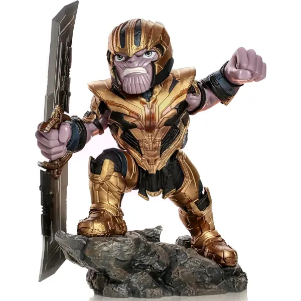 Iron Studios Minico — Thanos, Avengers: Endgame, 20 cm — idée cadeau Avengers