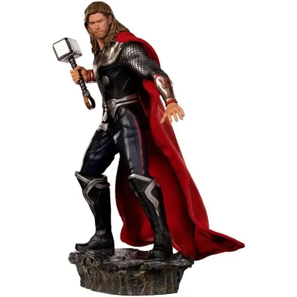 Iron Studios — Thor Battle of NY, Infinity Saga 1/10 — idée cadeau Avengers