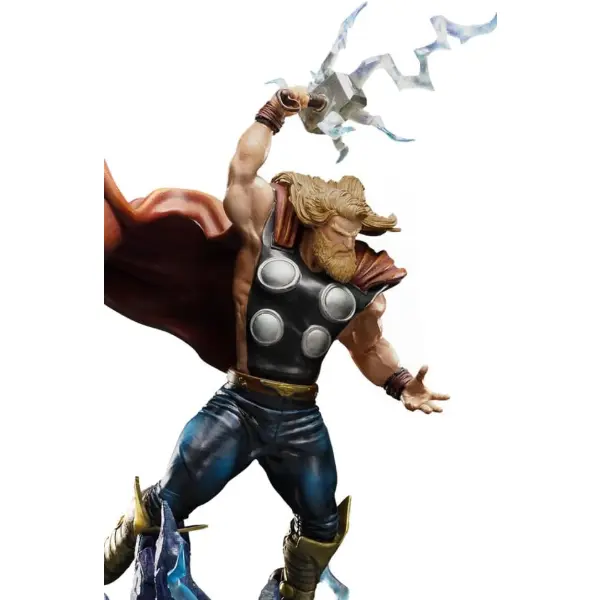 Statue Iron Studios Thor BDS Art Scale 1/10 de 38 cm sur socle rocheux