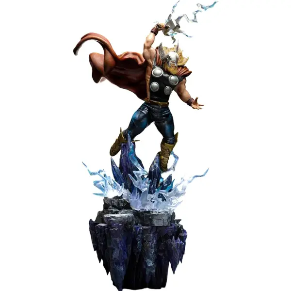 Statue Iron Studios Thor Deluxe BDS Art Scale 1/10 de 44 cm avec socle diorama
