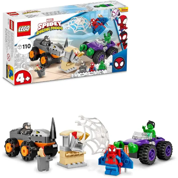 LEGO 10782 — Spidey, Le Combat des camions : Hulk contre le Rhino