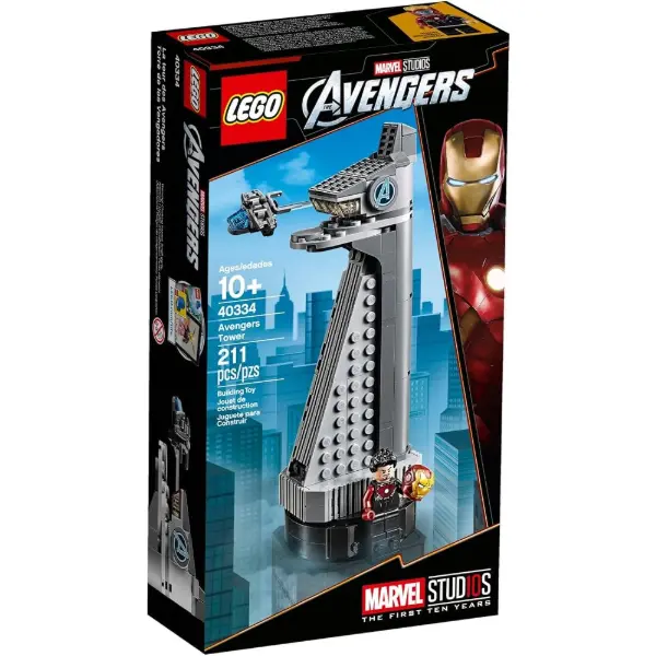 LEGO 40334 — Marvel Avengers Tower — idée cadeau Avengers