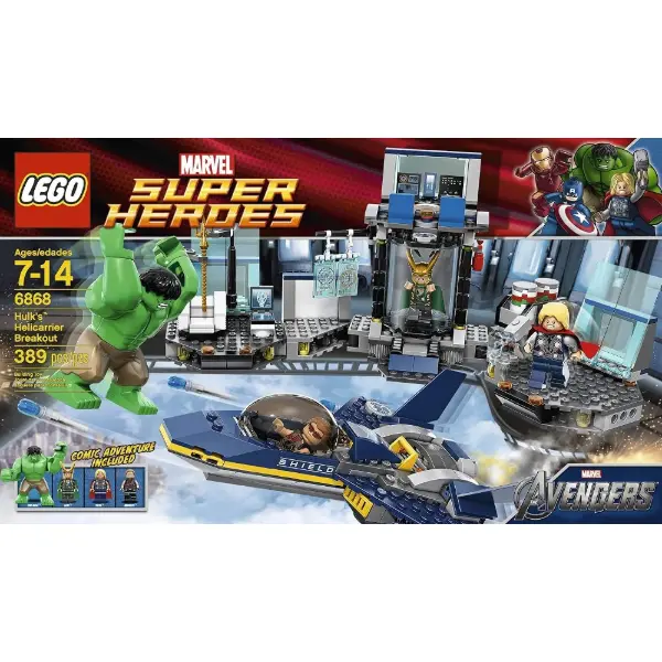 LEGO 6868 — Hulk, l'Héliporteur Breakout