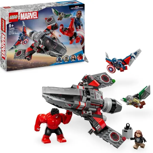 LEGO Marvel — Captain America contre Hulk Rouge