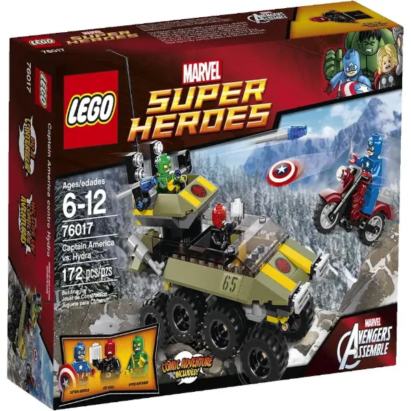 Set LEGO Marvel Super Heroes Captain America contre les soldats de l'Hydra