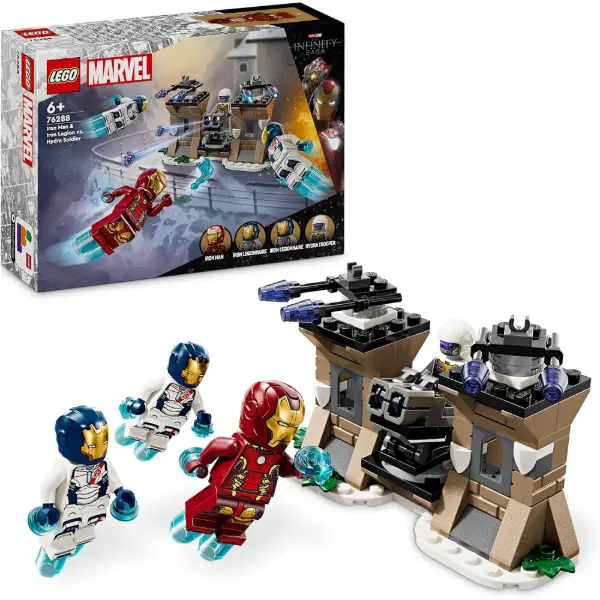 LEGO Marvel — Iron Man et l'Iron Legion contre le soldat de l'Hydra