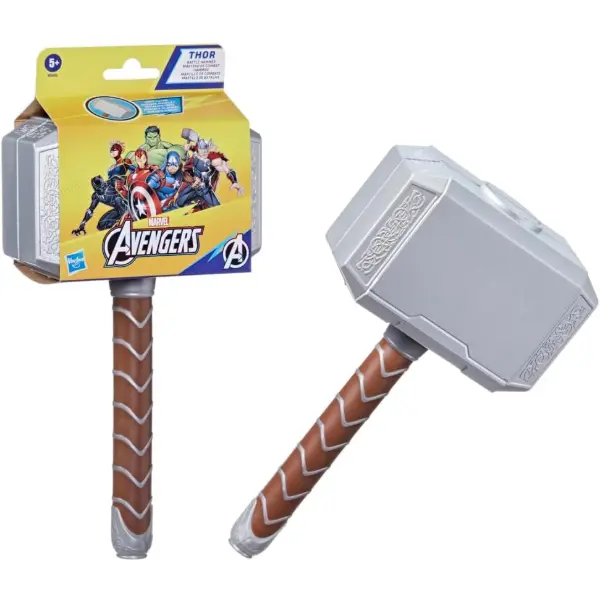 Marteau de bataille Avengers Thor en mousse souple pour jeunes enfants