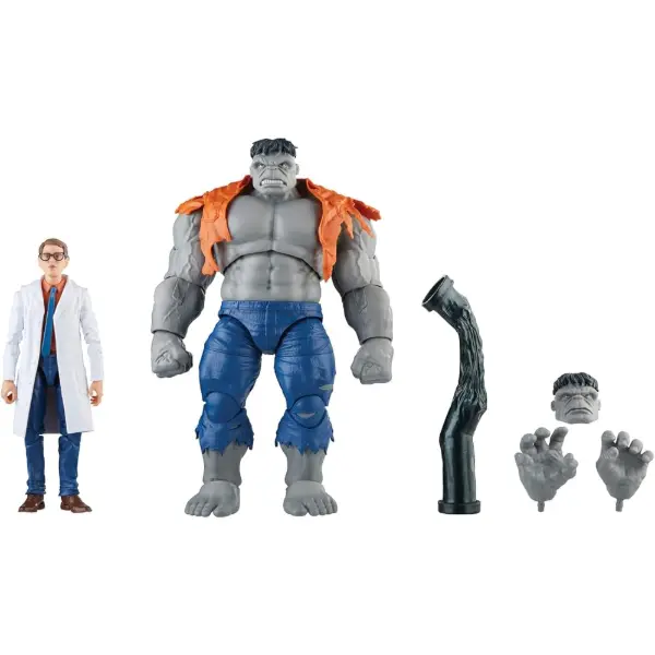 Marvel Legends — Hulk Gris et Dr Bruce Banner, 60e anniversaire