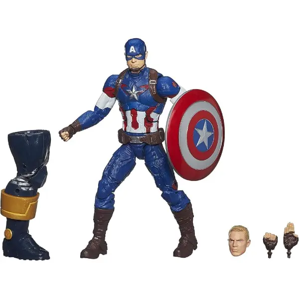 Figurine Marvel Legends Infinite Series de Captain America de 15,2 cm