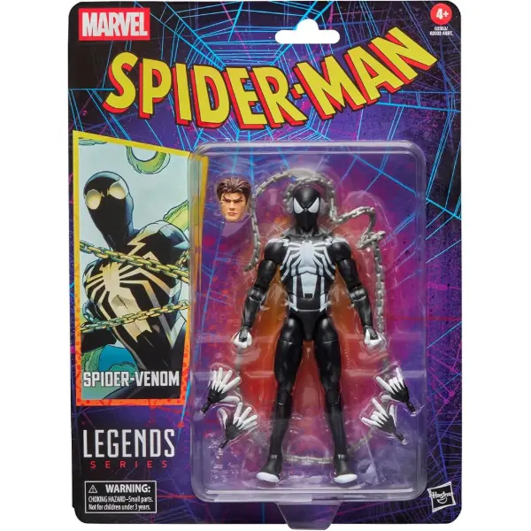 Marvel Legends Series — Spider-Venom rétro sous blister