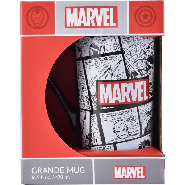 Pyramid International — Mug Marvel Retro Comic Art, Spider-Man et Iron Man