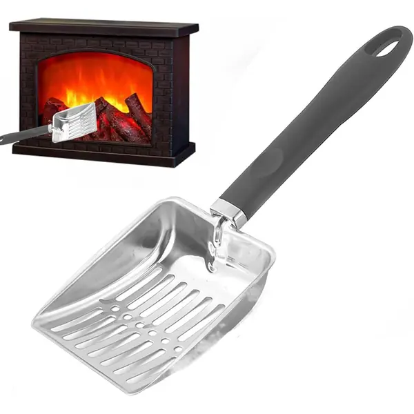 Pelle a cendres et tisonnier pour barbecue