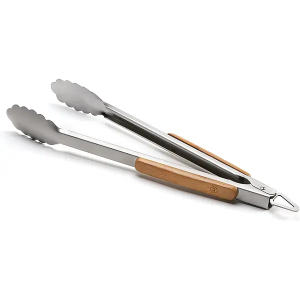 Pince de barbecue en inox de 45 cm avec systeme de verrouillage