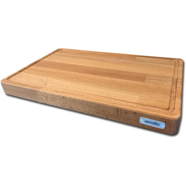 Planche a decouper en hetre montee en bout de fil