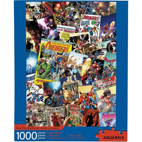Marvel Avengers Collage — puzzle 1000 pièces — idée cadeau Avengers