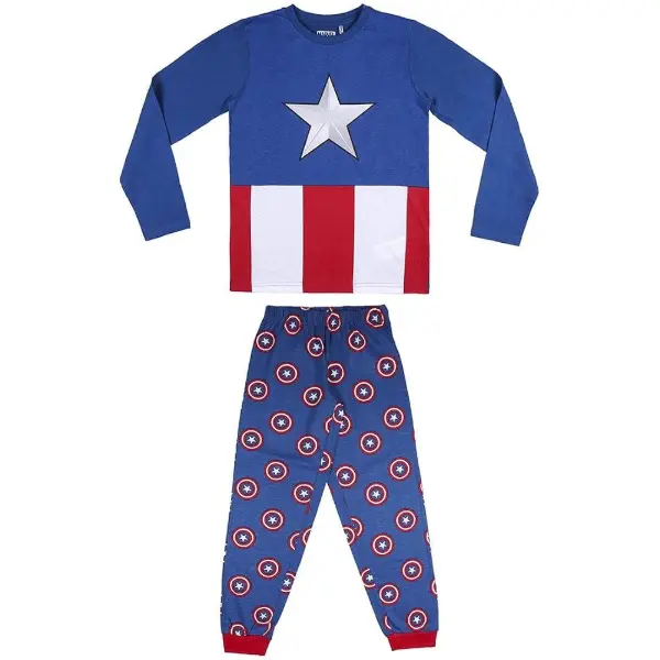 Pyjama pour garçon Cerdá au motif Captain America
