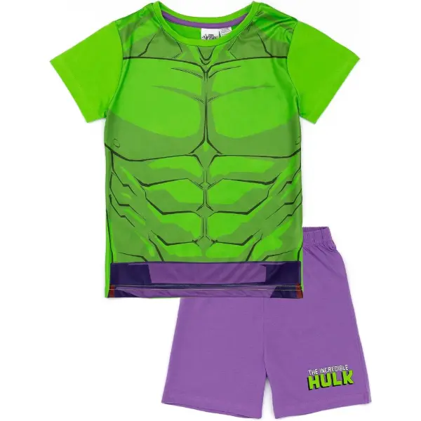 Marvel Hulk — Pyjama garçon, t-shirt et short