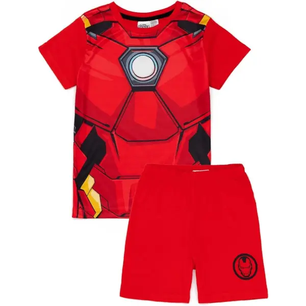 Marvel Iron Man — Pyjama garçon, t-shirt et short en coton