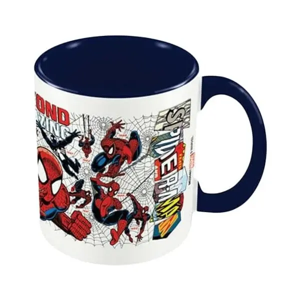 Pyramid — mug costume intemporel, intérieur bleu