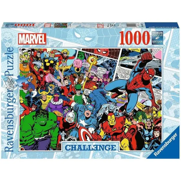 Ravensburger — Puzzle adulte Marvel, 1000 pièces — idée cadeau Avengers