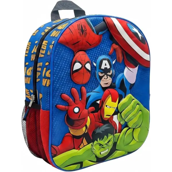 Marvel Avengers — Sac à dos 3D EVA, coque rigide — idée cadeau Avengers