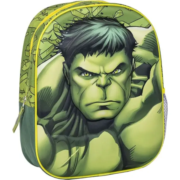 CERDÁ — Sac à dos enfant The Avengers, vert — idée cadeau Avengers