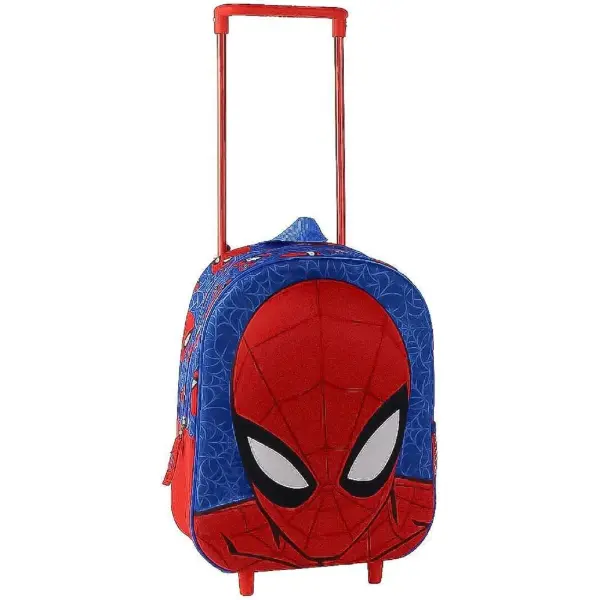 Sac à dos scolaire à roulettes 3D en EVA
