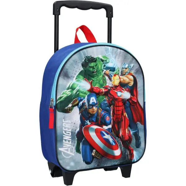 Sac à roulettes 3D Avengers — Save The Day — idée cadeau Avengers