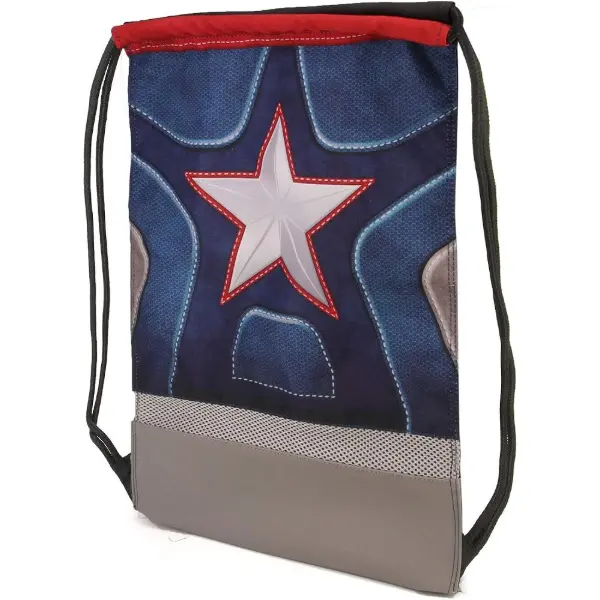 Sac de sport à cordon Karactermania Marvel Captain America
